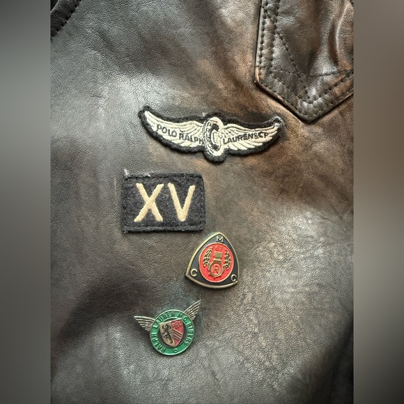 Ralph Lauren leather jacket size m - Picture 9 of 9